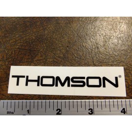 Thomson 4" Thomson  Bike sticker MTB ride decal bicycle race pedal