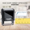 Trodat Printy 4911 Self-Inking Stamp with PARENT SIGNATURE Message with