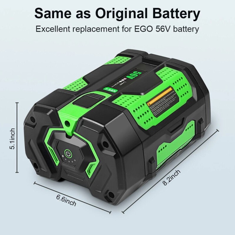 EGO BA2800T NEW 3RD GENERATION EGO 56 Volt 5.0 Ah