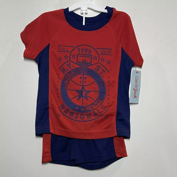 Cat & Jack Toddler 1976 Champion Athletic Top & Bottom