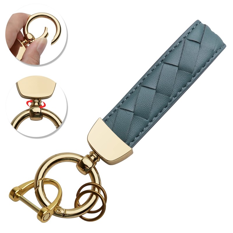 Bqepe for Mazda Key Fob Cover Keychain Fit for 2020-2024