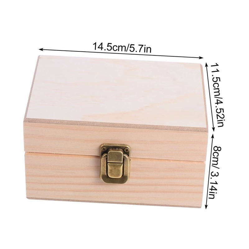 Ipetboom Essential Oil Box Wooden Essential Oil Storage Case Travel-Sized
