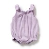 Wilson & Frenchy Organic Terry Tie Playsuit - Lavender Shells,