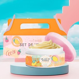 CREMA CORPORAL EXQUISITA TEXTURA CON AROMA DE MANGO HELADO CORPORAL DE MANGO SIN SENSACIÓN GRASOSA