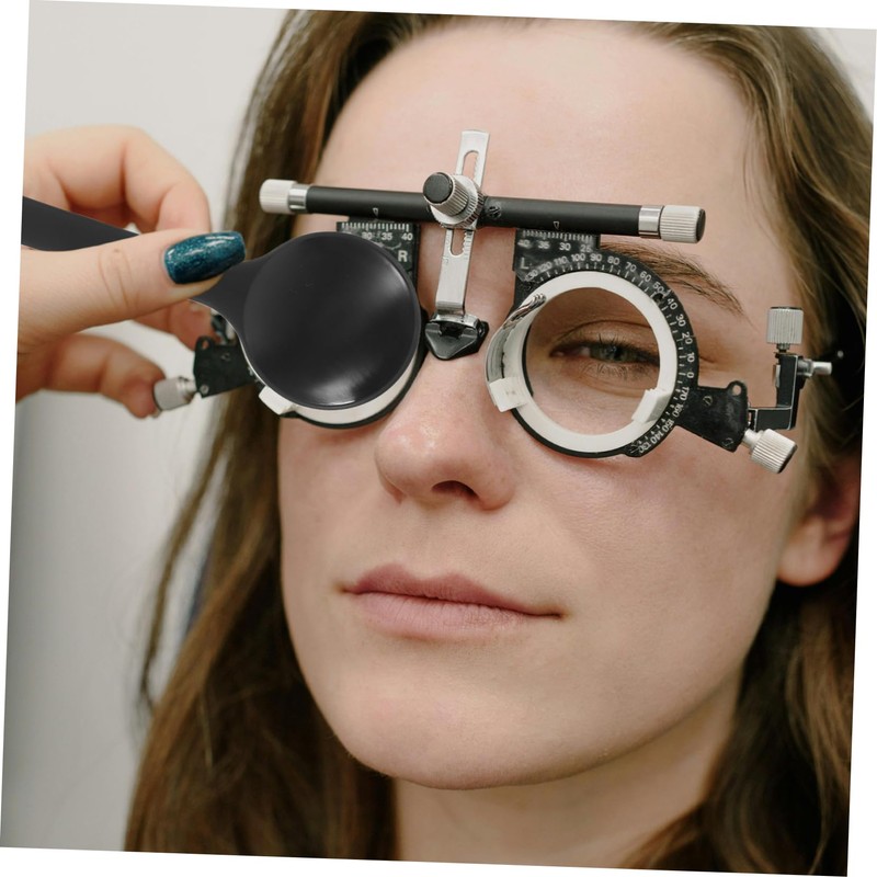 CIYODO 2pcs Lightweight Plastic Eye Covers for Accurate Optometry Exams