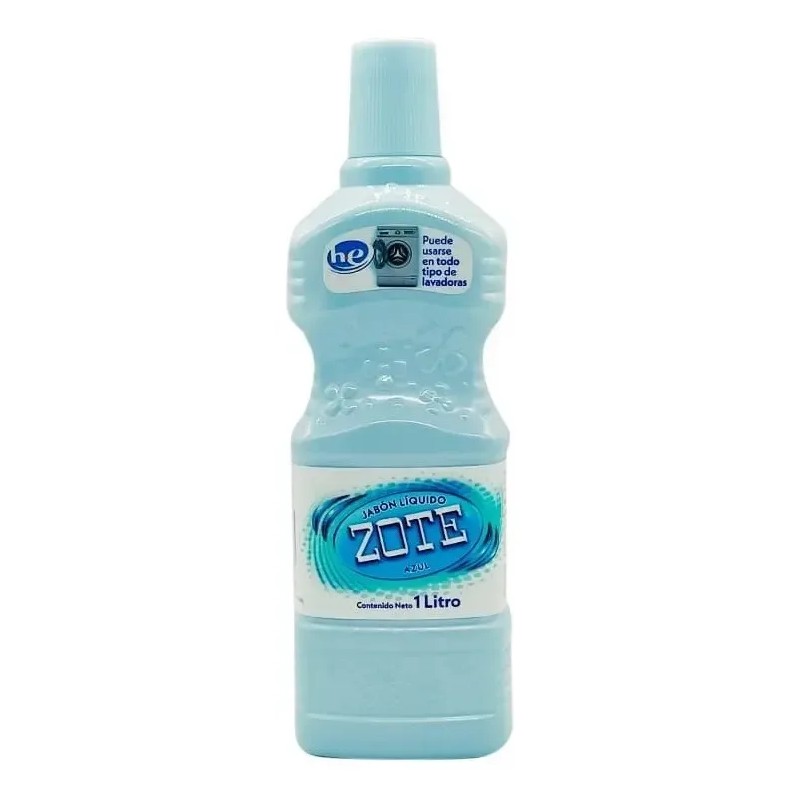 Jabón Zote Líquido Azul 1 Lt