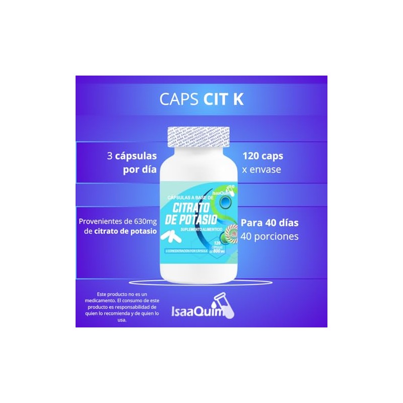 Dúo Citrato de Potasio 800 mg + Citrato de Magnesio