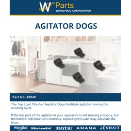80040- WASHER AGITATOR DOGS KENMORE MAYTAG NEW fe, Set of 4