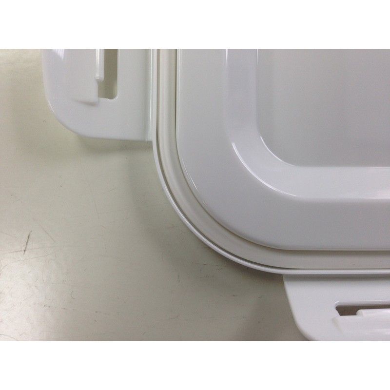 Asbel 3322 Storage Container, Oblong Type, Large DP 2 Pieces,