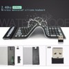 Wireless Keyboard Ultra Thin Quiet Portable Wireless Keyboard 107 Keys