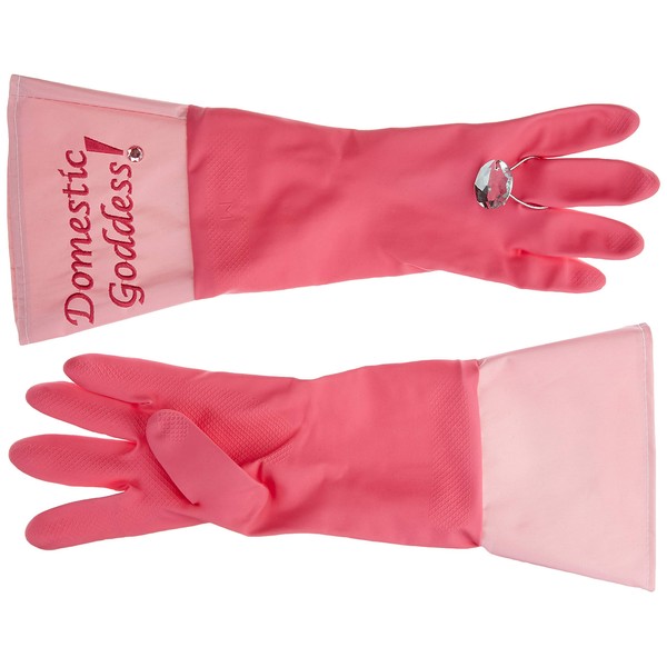 CBROSEY Diabolical DP0990 Domestic Goddess Washing Up Gloves, One Size