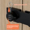 yotutun Hasp Lock Combination Lock Security Hasp Lockable Padlock with