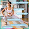 Guiqulai 2 Pcs Stretch Strap, Elastic Yoga Stretching Strap Stretch