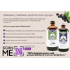 Big Pete's Elderberry Immune Syrup with Aronia-Cold Pressed, Never Dried,