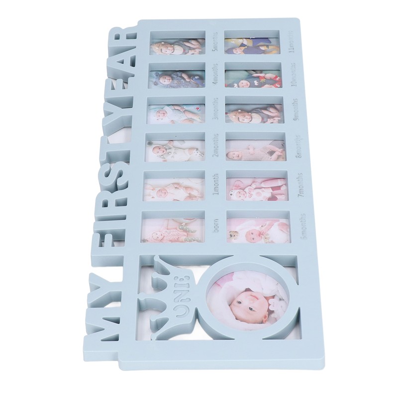 Newborn Photo Frame Durable Polished 12 Small Picture Frames Record
