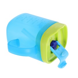 Ipetboom Nursing Cup Adult Spill Senior Spill Proof Feeding Cups Disability Drinking Feeding Spout Adult Beaker Insulated Handicap Elderly Nursing Daily First Lids Care Sip Silica Gel Blue