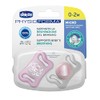 Chicco Chupón Physio Micro Rosa SIL 0-2M - 2UN