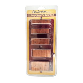 AIR LOCKER PP420K Headless 23 Gauge Micro Pin Nails Pack 1/2 Inch, 5/8 Inch, 3/4 Inch, 1 Inch and 1-3/16 Inch