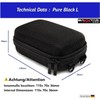 Baxxtar Pure Black L Hard Case for Compact Cameras with