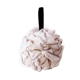 Henyall 4Pcs Loofah Shower Puff,Ultra Soft Mesh Bath Sponges for Adults, Exfoliating Bath Shower Sponge, Bath Scrunchie for Women & Men, Gentle Cleaning Pouf (4 Colors, 30g Each)