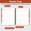 Planner 2026-2027, Leather Two-Tone Planner, 18 Month Weekly and Monthly