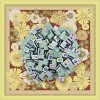 American Mahjong Set 160PCS 32mm 4-Layer Engraved Acrylic Mint Green