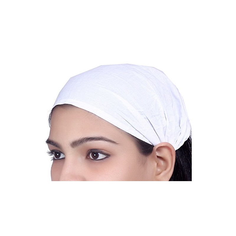 Sarjana Handicrafts Lot 10 Pieces Womens Mens Cotton Headband Hairband