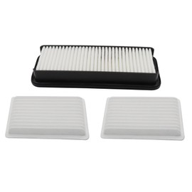 XQSMWF Cabin Air Filter Kit Compatible with Kubota Tractor SVL75-2C SVL75C SVL90-2C M6040 M7040 L3240 L4060 L4240 L4740 B2650 B3000 B3030 B3350 Cabin Replce 6A671-75090 014520-0804