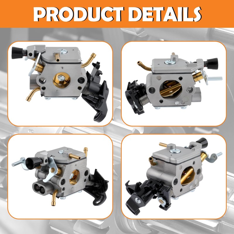C1M-EL37B 506450401 Carburetor with Maintenance Kit for Husqvarna 445 445E