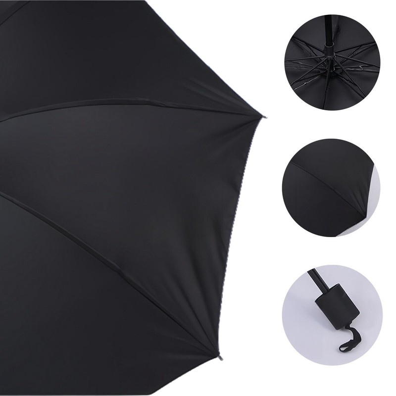 Gadgetking 2 PACK - MINI FOLDING UMBRELLA COMPACT LIGHTWEIGHT TRAVEL
