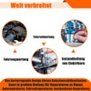 HaoTrade 10 Piece Ratchet Wrench Set, 4-11 mm Combination Spanner