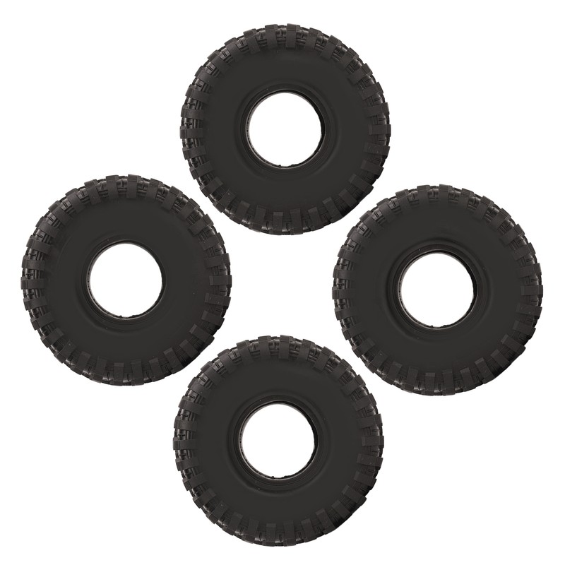 1.9in RC Car Tire Uneven Texture Surface Stable Grip Rubber