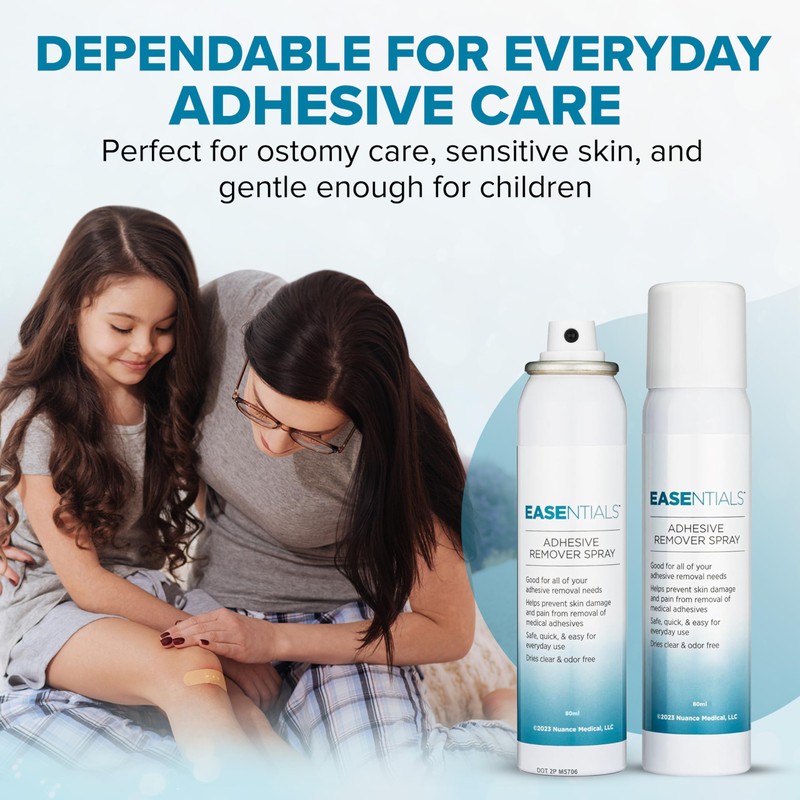 Ultimate Medical Adhesive Remover Spray – Silicone-Based, No-Sting & Odorless