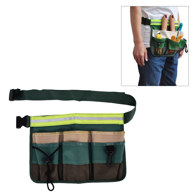 Garden Tool Pocket Adjustable Portable Multi Pocket Design Tool Storage