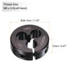 sourcing map Round Threading Die M8 x 0.5 Metric Thread