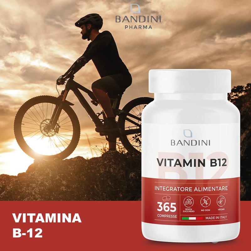 Bandini® Vitamin B12 365 Vegan (1 Year Coverage) - Methylcobalamin
