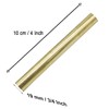 2 Pcs 19mm / 3/4 Inch Solid Round Brass Rod