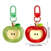 2PCS Fruit Keychain Charms Kawaii Keychain Accessories Cartoon Phone Charm