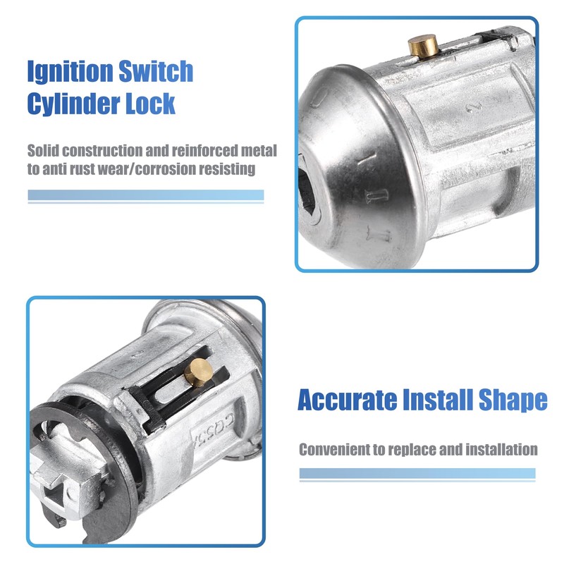 QUARKZMAN No.9T1Z11582A Ignition Switch Lock Cylinder for Ford Transit Connect