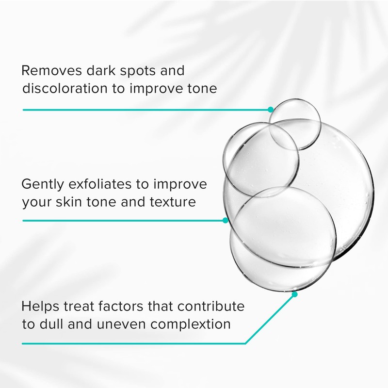 ClarityRx Brighten It 10% Lactic Acid Solution, Natural Plant-Based Exfoliating