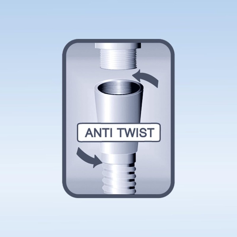 AQUALONA® Chrome Hose for Handheld Shower Head - Rub Clean