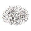 Rowiz 100 PCS M4 4mm Flat Head Aluminum Rivet Nut