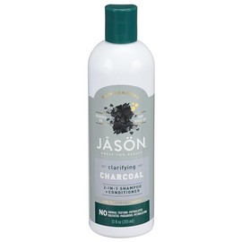 Jason Clarifying Charcoal 2-in-1 Shampoo-Conditioner, 12 oz