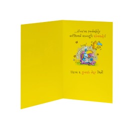 UK Greetings | Birthday Card for Dad | Happy Birthday Gifts | Him, Boys, Men | Funny Joke Design | With Envelope | 155 x 235 mm