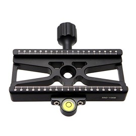 100mm Skeleton Clamp DAC-100B w Level Desmond Arca Compatible/for Tripod Head 1/4" / 3/8"
