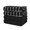 Kitchen Towels Cotton Black - Tea Towels Absorbent - Thick