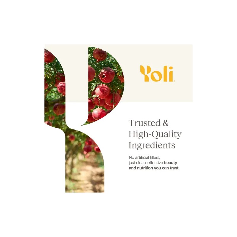 Yoli Glow Vitaminas Cabello Piel Uñas Biotina 5000mcg