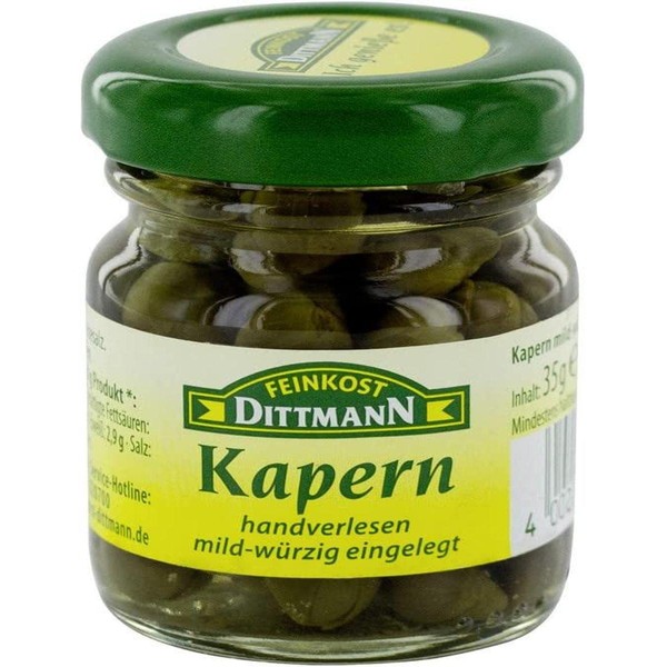 Feinkost Dittmann Capers Mild, 20 g