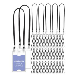 Patelai: 100 Cordones Con Doble Clip Y Giro De Mascarilla