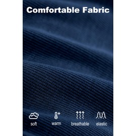 Resinta Girls School Uniform Pants Warm Leggings Stretchy Leggings with Skirt 4-14 Years Navy